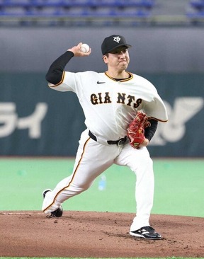 巨人・大勢がライブBPに登板 打者4人と対戦して1本塁打浴びるも「体の痛みとかなく投げられた」