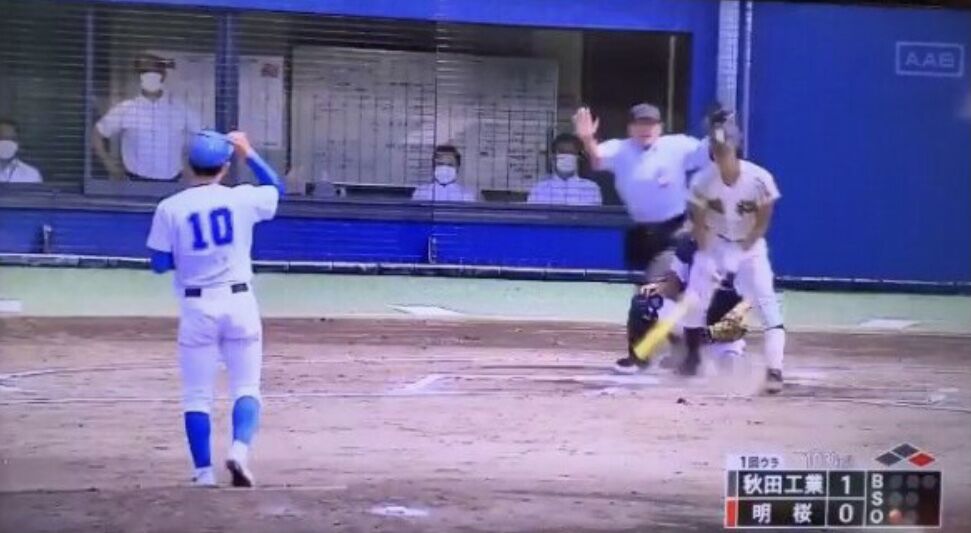 速報 ファ ﾟ ﾟ 明桜高校 死球にぶちギレw W W W W やきう速報ちゃんねる