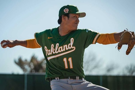 【MLB】藤浪晋太郎のストレートは「えげつない」捕手驚愕「慣れるまで練習が必要」