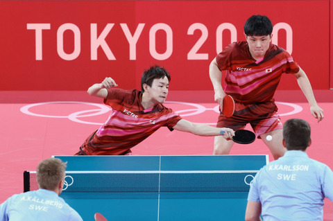 東京五輪 卓球日本男子がスウェーデンを破り準決勝進出 スポーツあれこれnews 東京五輪 卓球日本男子がスウェーデンを破り準決勝進出 スポーツあれこれnews