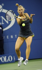 Caroline Wozniacki - US Open Quarterfinal2