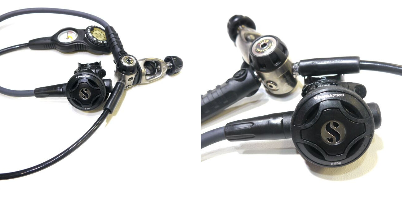 2024新商品 販売終了】スキューバプロ MK11T/S555 チタンレギュレータセット レギュレータ