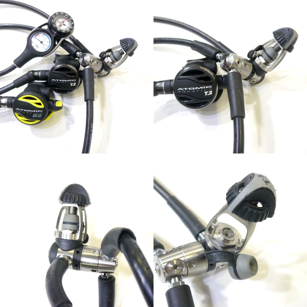 OH代込&保証付】アトミック ATOMIC AQUATICS T3 チタンレギュ OH代込&保証付】アトミック ATOMIC AQUATICS T3 チタンレギュ