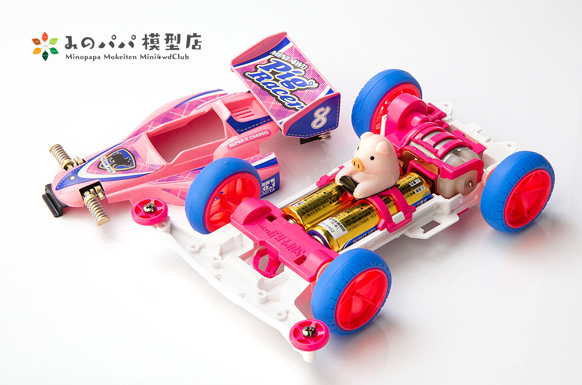 透明シャーシ版・希少極美品・全塗装】タミヤ ビッグウィング