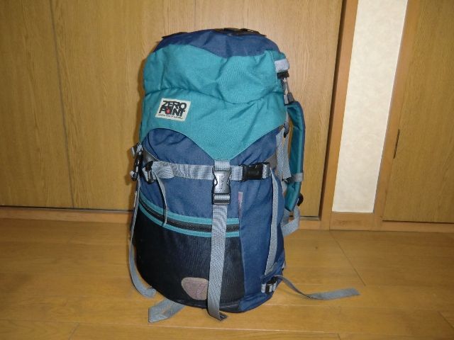 ゼロポイントのchyachya35というザック 女登山ノート ゼロポイントのchyachya35というザック 女登山ノート