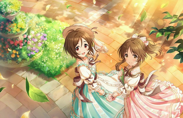 デレステ イベント ほほえみdiary 開催 報酬sr高森藍子 Sr道明寺歌鈴 By もばます