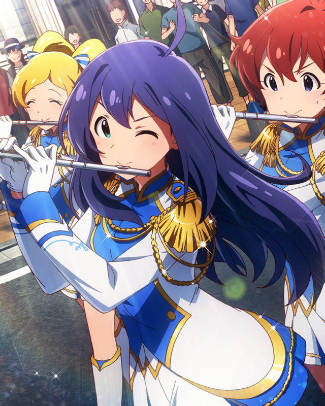 ミリシタ　ガチャ　.jpg 素直な笑顔　望月 杏奈1