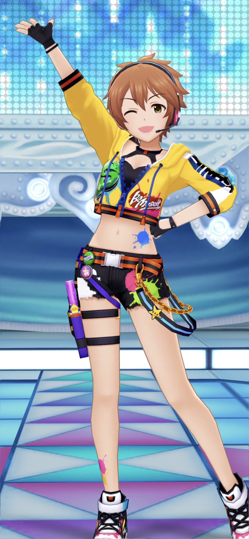 デレステ Ssr ライフイズアート 吉岡沙紀がむっちゃカッコイイ もばます デレステ ポプマスまとめ