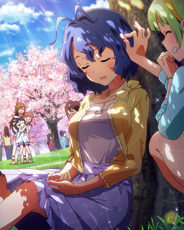 桜舞う満開パレード 豊川 風花1