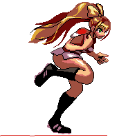 モバマス ドット絵 走る日野茜 By もばます