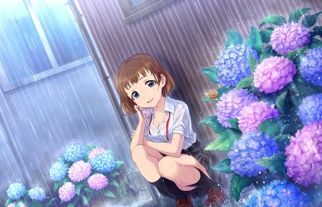 モバマスデレステの画像[雨の日に]工藤忍1