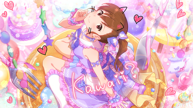 ミリシタ　ガチャ　.jpg ゆめかわ♡デコレーション　双海 真美2