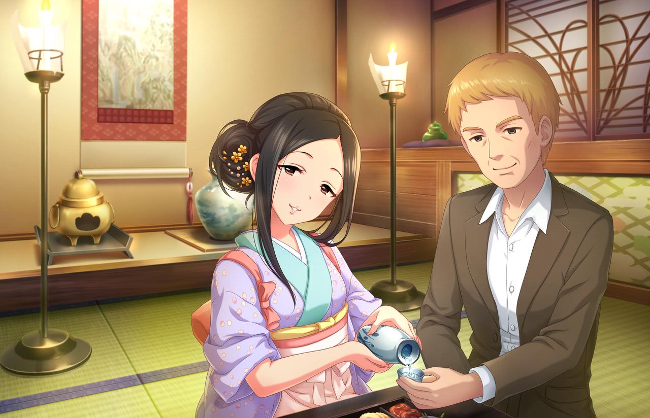 デレステ 柊志乃背景のヒロシみたいなおっさん 当然弄ばれる 2chゲームまとめアンテナ