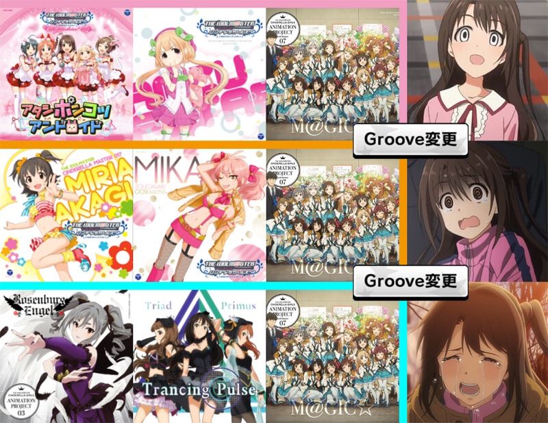 デレステ Cuteに花簪が追加され 属性間で逃げ場がなくなったlivegroove By もばます