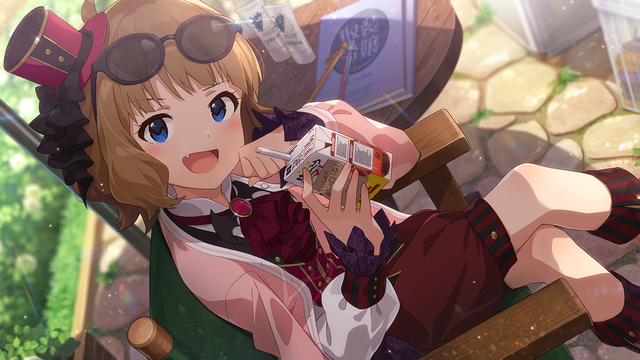 モバマスデレステの画像おいしく召し上がれ…♡　周防 桃子1