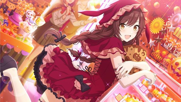 モバマスデレステの画像SSR【ないしょのスイーツ】大崎甘奈1