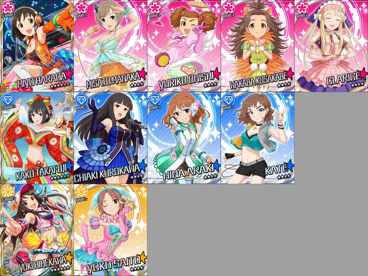 モバマス シンデレラガールズの年齢表 画像あり By もばます モバマス シンデレラガールズの年齢表 画像あり By もばます