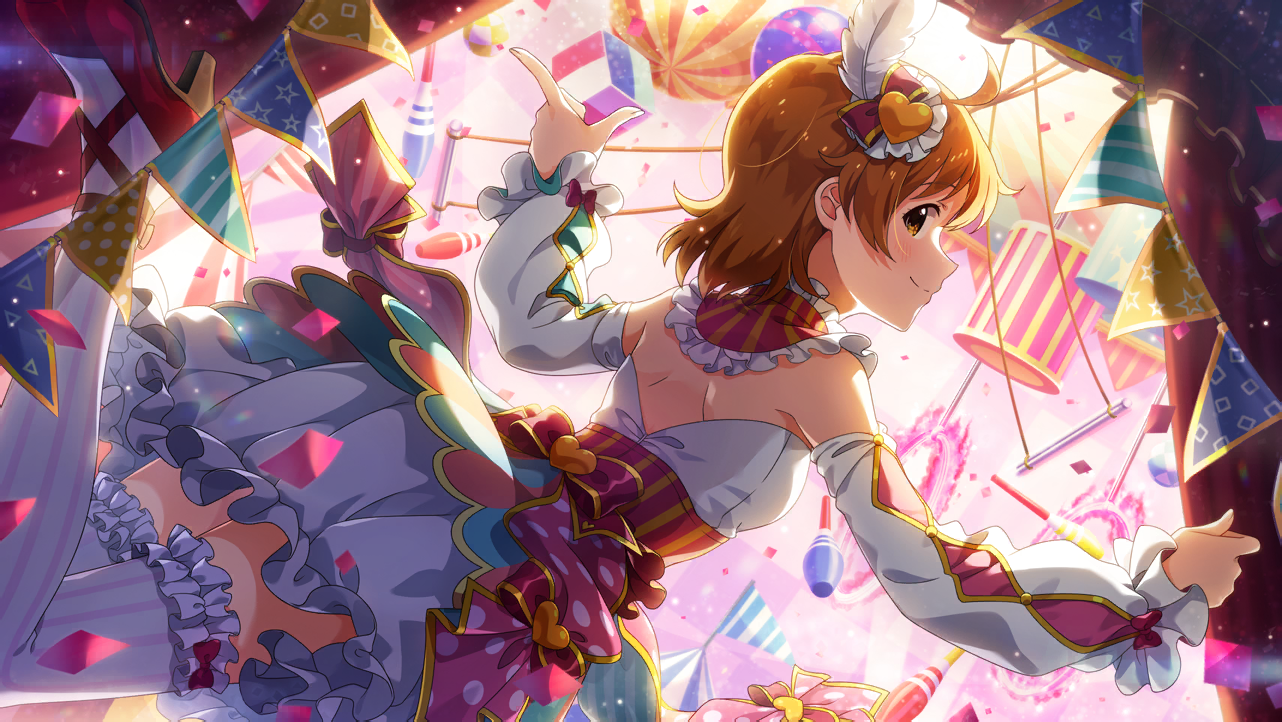 ミリシタ 煌めく サーカスショータイムガシャ 開催 Ssr矢吹可奈 Ssr舞浜歩 Sr馬場このみ R二階堂千鶴が登場 By もばます ミリシタ 煌めく サーカスショータイムガシャ 開催 Ssr矢吹可奈 Ssr舞浜歩 Sr馬場このみ R二階堂千鶴が登場 By もばます