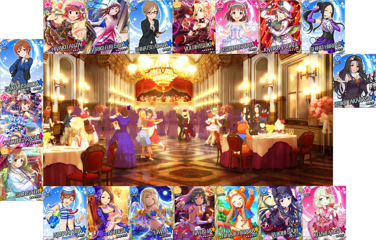 モバマス 4thアニバアイプロ 背景アイドルとその答え合わせ By もばます モバマス 4thアニバアイプロ 背景アイドルとその答え合わせ By もばます