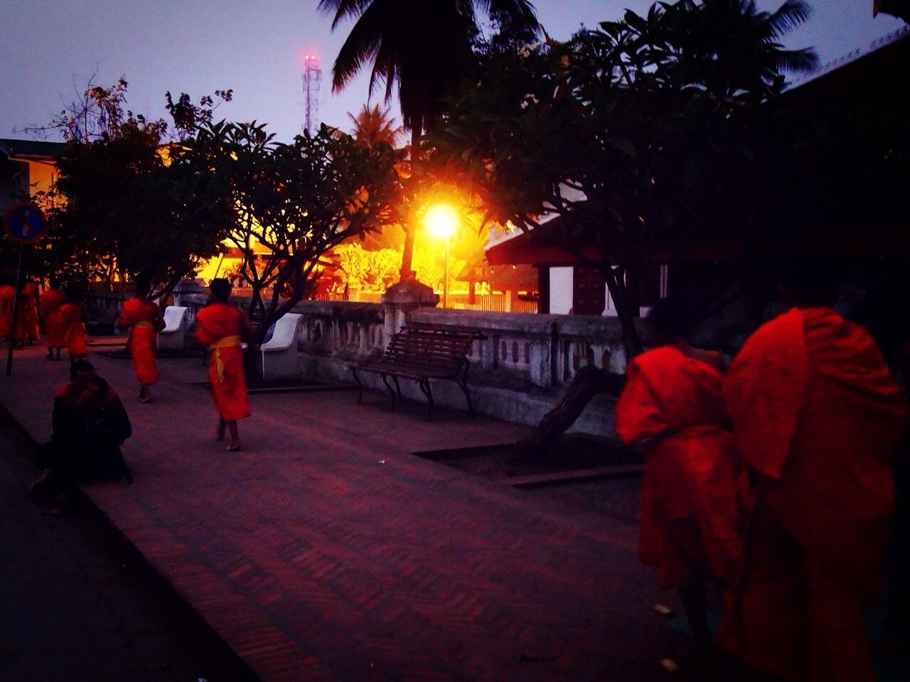 ルアンパバーン托鉢