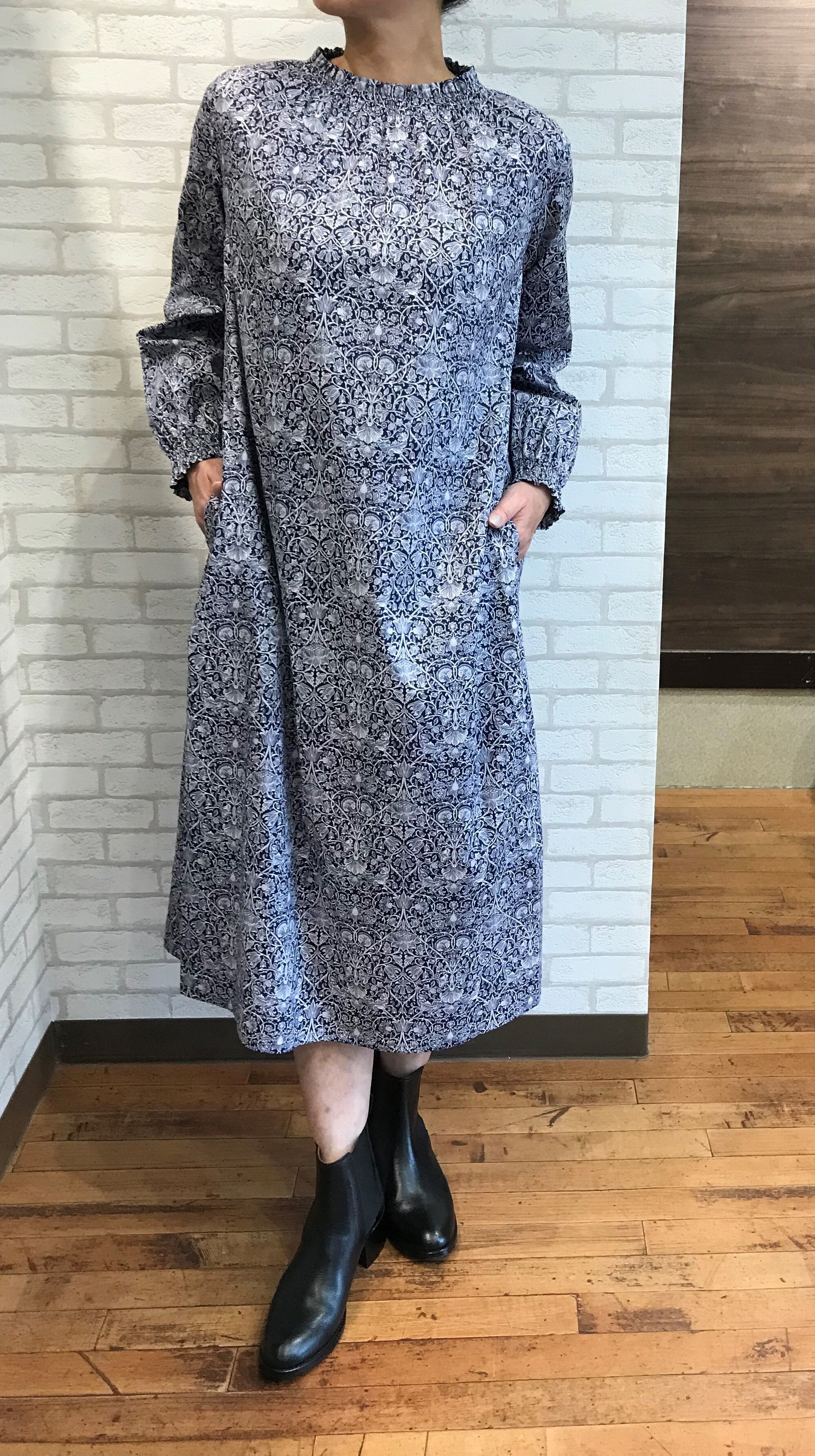 Parkesの リバティプリントワンピースです Branch Works Daily S