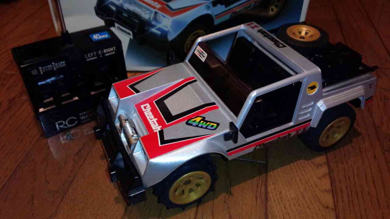 1983年【ヨネザワ ウェーブハンター1/16 チータ4WDカスタム】スーパー