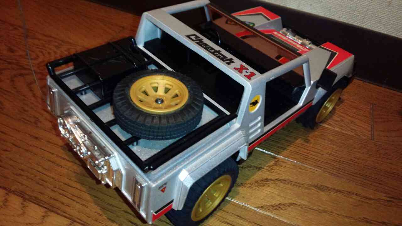 1983年【ヨネザワ ウェーブハンター1/16 チータ4WDカスタム】スーパー