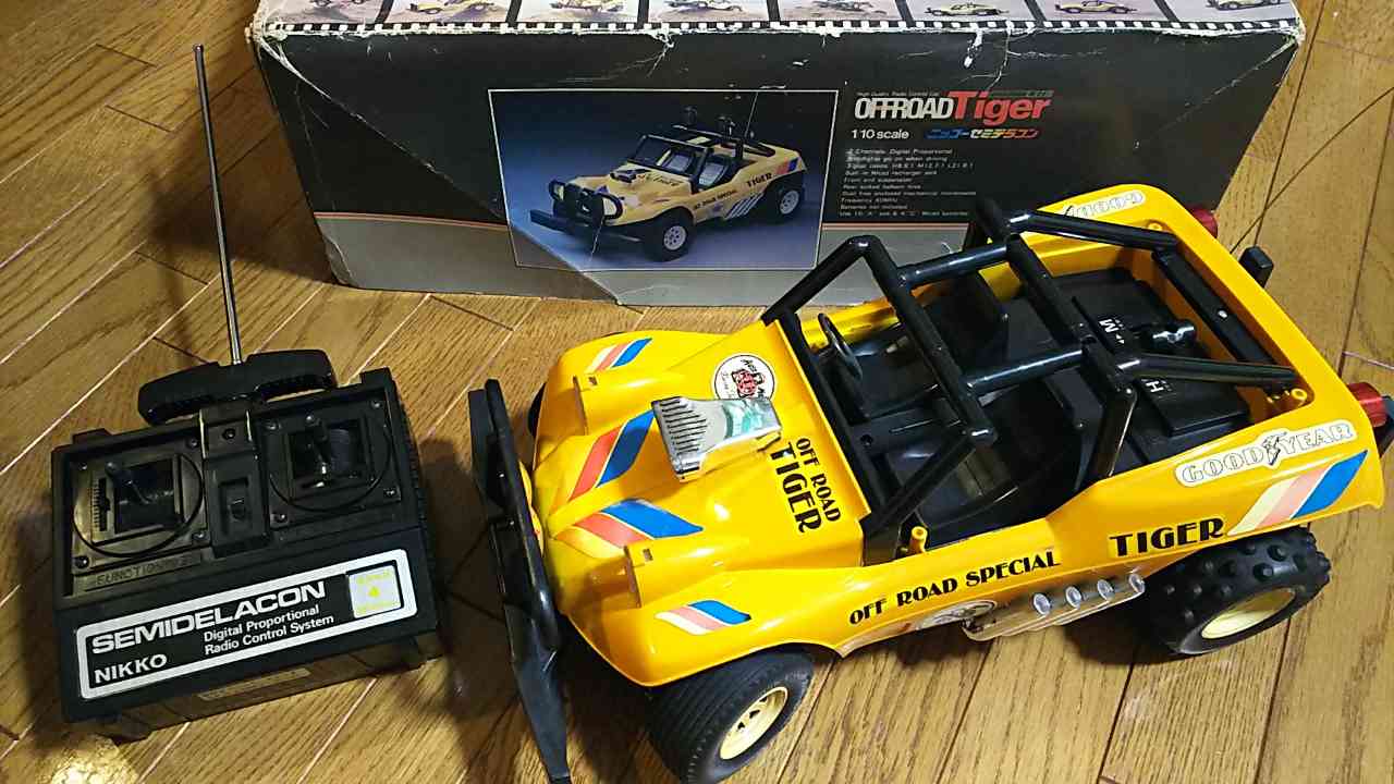 ヤフオク出品済】1983年【NIKKO 1/10 オフロードタイガー】3段変速