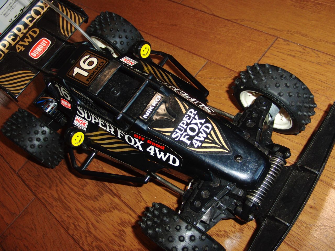 1986年【NIKKO 1/14 フレームバギースーパーフォックス4WD】フル