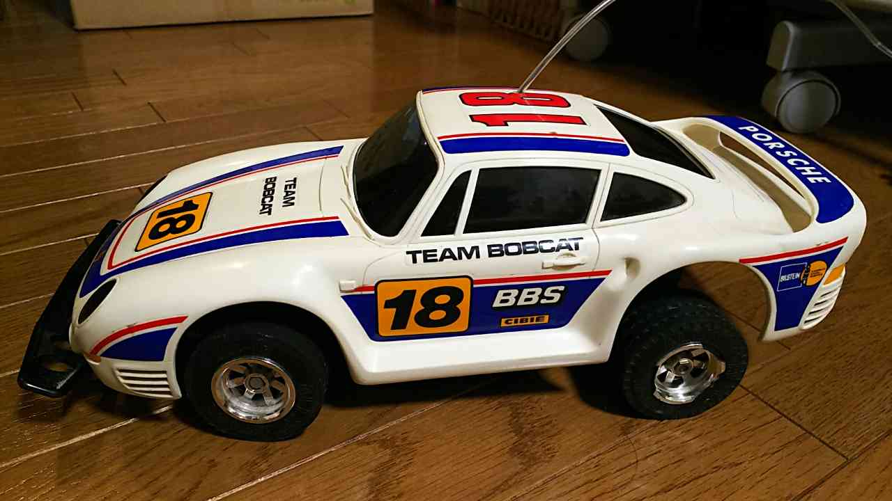 ヨネザワ　オールラウンド ポルシェ 959 ラリー　ラジコン　動作未確認 ヨネザワ オールラウンド ポルシェ 959 ラリー ラジコン 動作