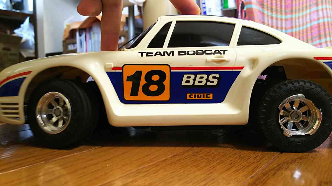 ヨネザワ　オールラウンド ポルシェ 959 ラリー　ラジコン　動作未確認 1985年【ヨネザワ 1/12 オールラウンドポルシェ959ラリー