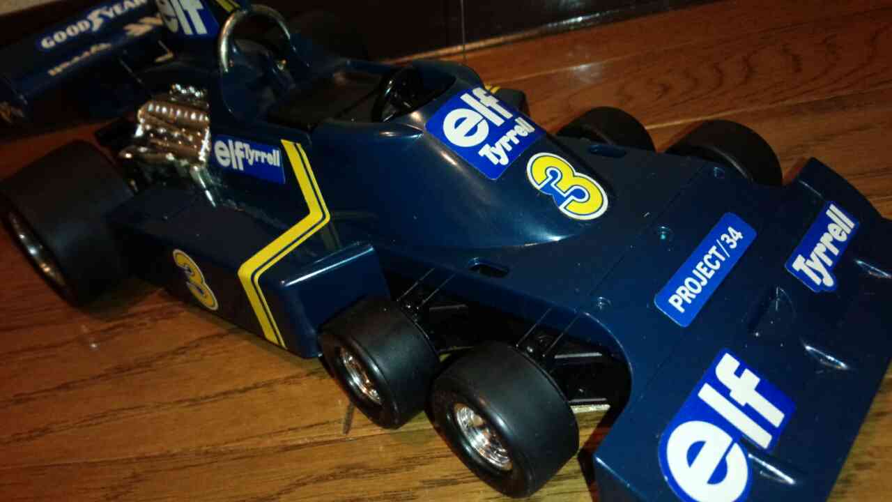 ホビラジ化】1976年【NIKKO セミデラコン 1/16 タイレルフォードP34