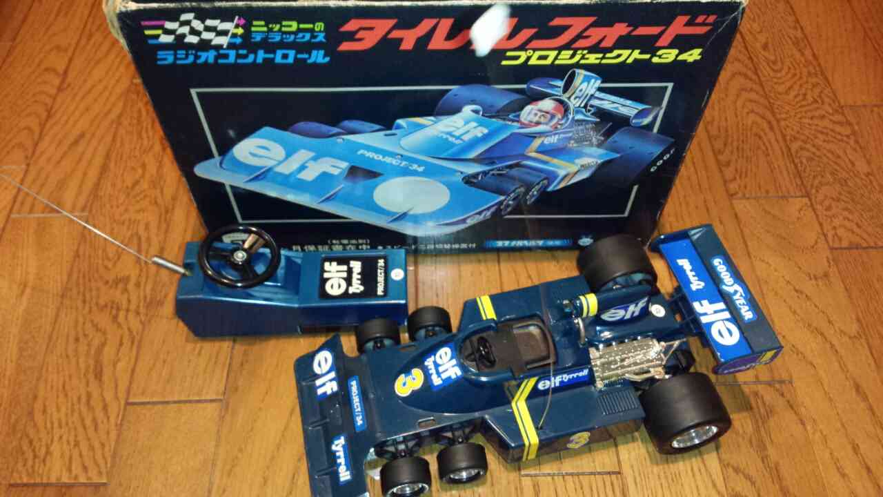 ホビラジ化】1976年【NIKKO セミデラコン 1/16 タイレルフォードP34
