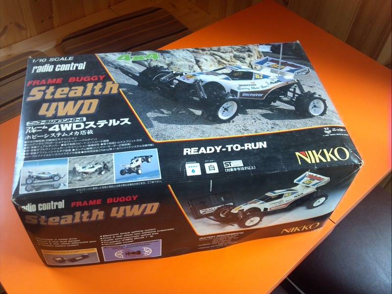 1986年【NIKKO 1/10フレームバギー4WDステルス】その1～再入手した
