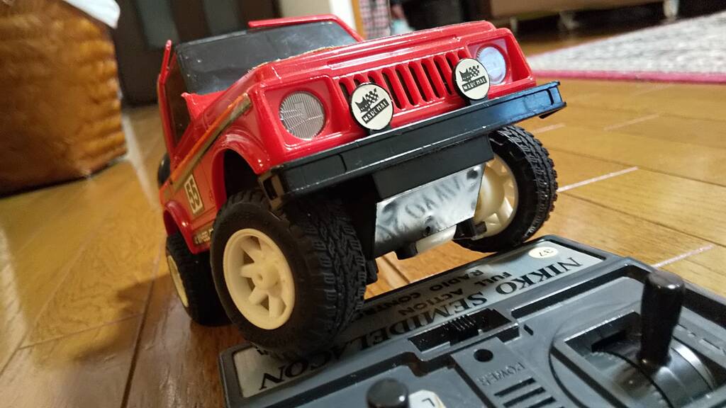 1982年【NIKKO セミデラコン 1/20 SUZUKI ジムニー4WD】念願のジムニー