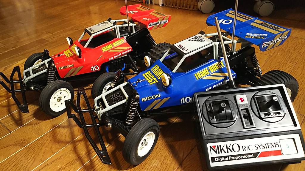 1985年【NIKKO フレームバギー1/10 バイソンF-10 (赤)】その5 1985年【NIKKO フレームバギー1/10 バイソンF-10 (赤)】その5