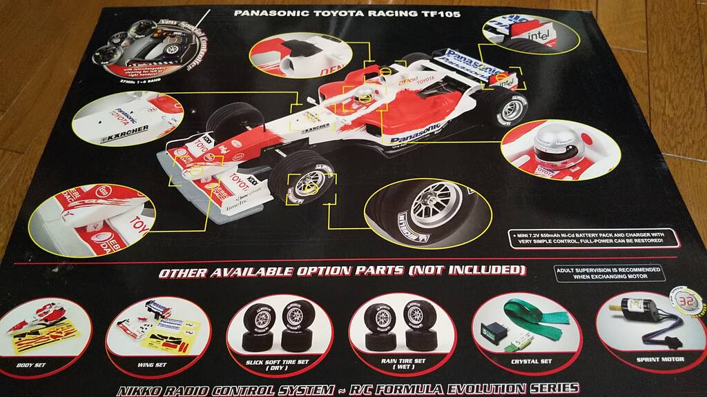 2005年【NIKKO フォーミュラーエボリューション 1/14 Panasonic