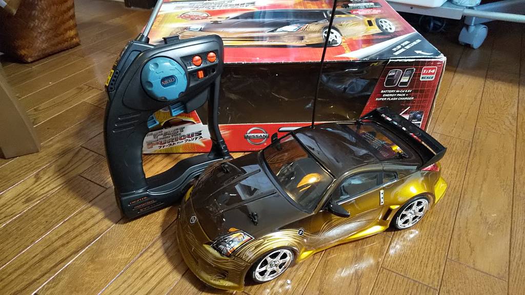 2006年【NIKKO 1/14 ワイルドスピードx3 日産 350Z】ドリフト仕様の