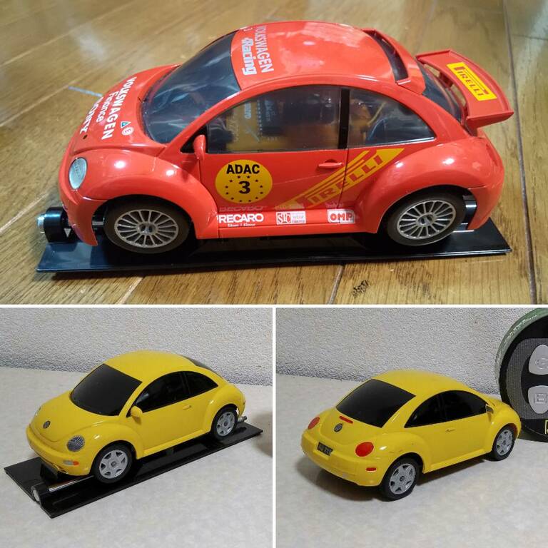 2002年【TAIYO ラジカン 1/32 NEWビートルRSi レッド】ラジカン