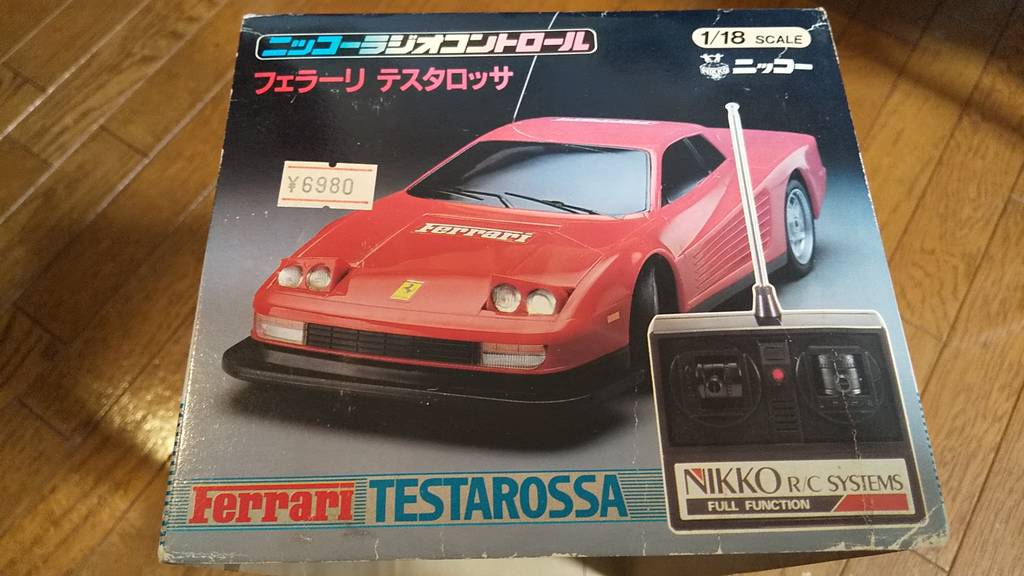 1986年【NIKKO 1/18 世界の名車シリーズ フェラーリ