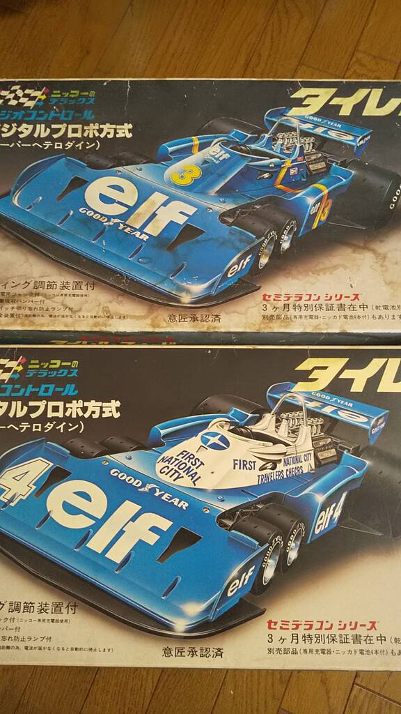 1970年代後半【NIKKO セミデラコン 1/10 タイレルフォード】人気