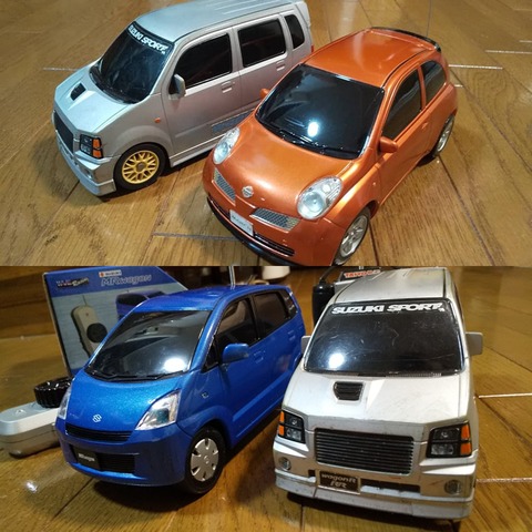 1998年頃【TAIYO 1/20 SUZUKI ワゴンR RR】他 toyco スズキMR 1998年頃【TAIYO 1/20 SUZUKI ワゴンR RR】他 toyco スズキMR