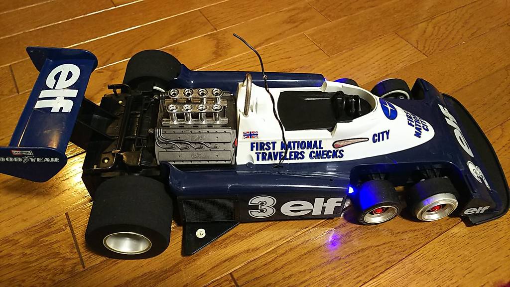 1977年頃【NIKKO 1/10 タイレルフォード】時代を席巻した6輪F-1