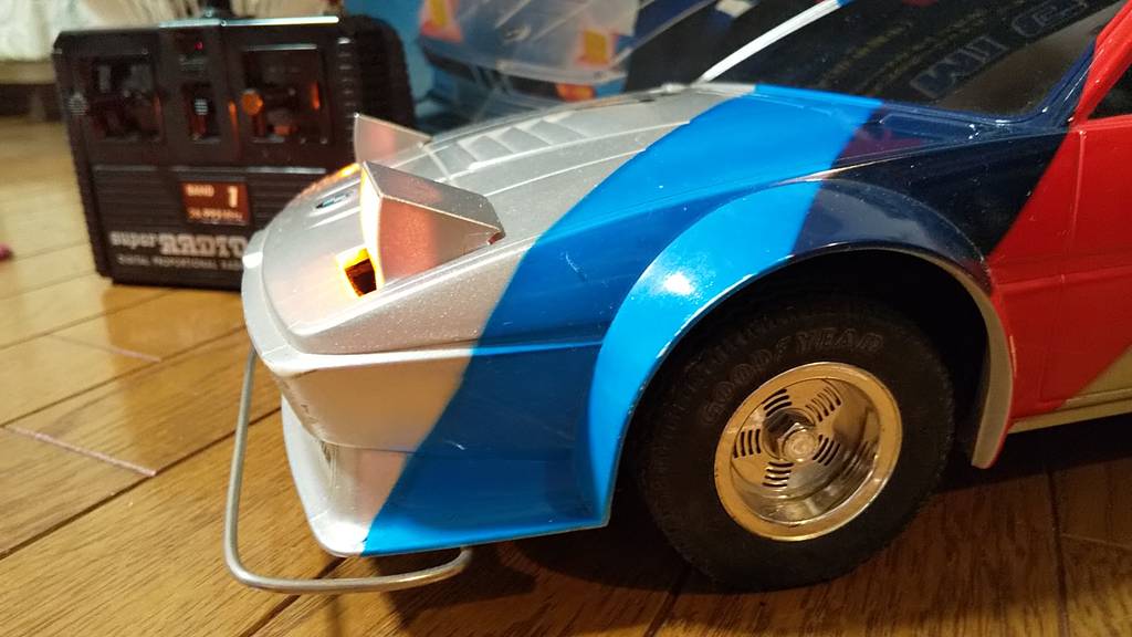 1980年発売【マツシロ 1/11 ラジオトロン BMW M1 G-4】不動だった電動  