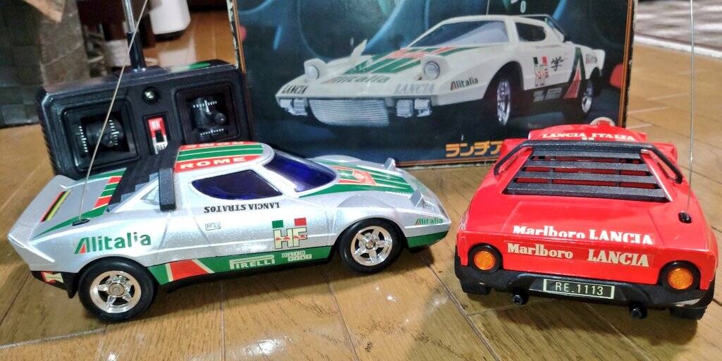 1978年【シンセイ ラジオエレコン 1/16 ランチア ストラトス】大型