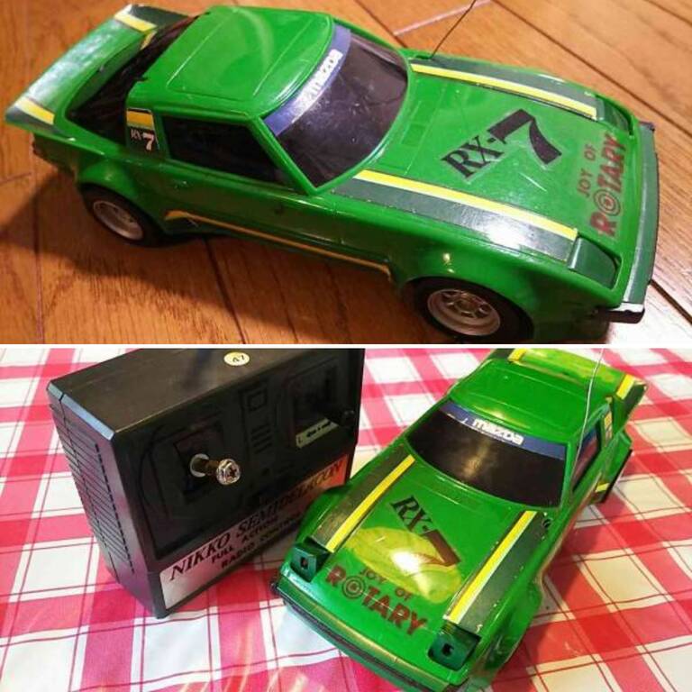 1980年頃【NIKKO セミデラコン 1/20 サバンナ RX-7】ホビラジ化