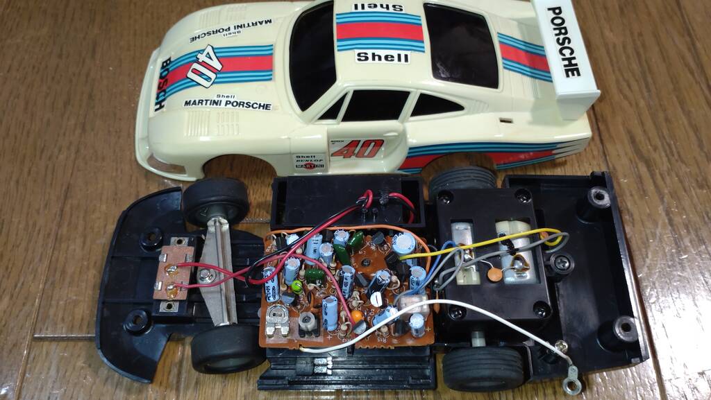 1978年頃【朝日通商 1/20 ポルシェ935ターボ】約45年前の不動品 1978年頃【朝日通商 1/20 ポルシェ935ターボ】約45年前の不動品