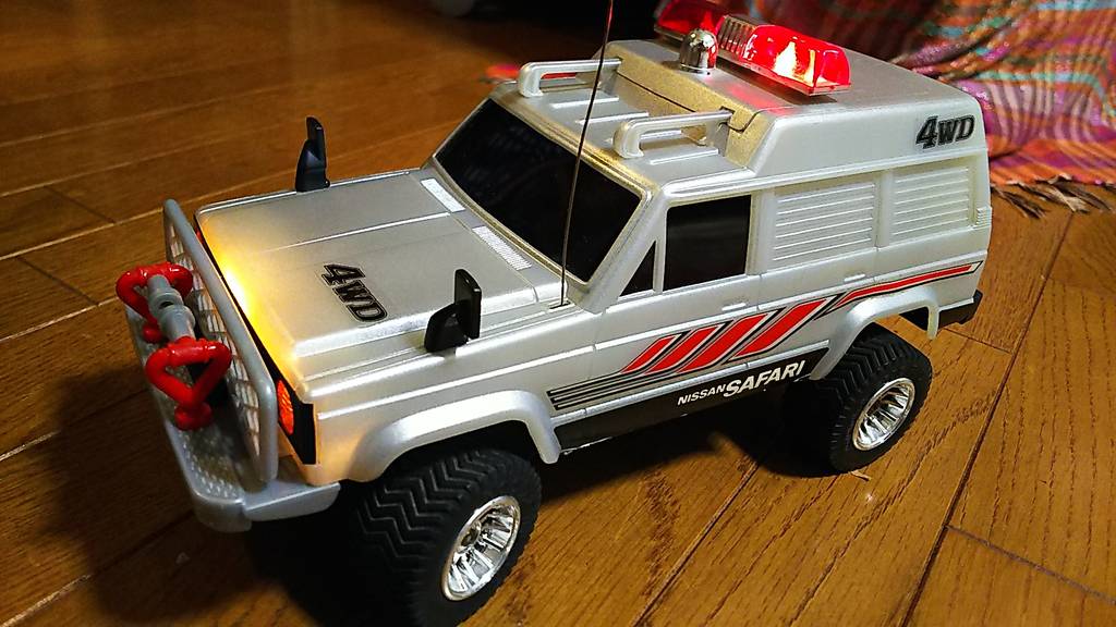 1982年【ヨネザワ ウェーブハンター1/16 西部警察 日産サファリ4WD】特 ...