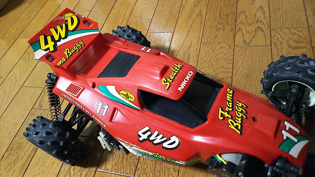 ニッコー 1/10 電動バギー 4WD ステルス ラジコン ニッコー 4WD ステルス フレームバギー 1⁄10スケール STEALTH