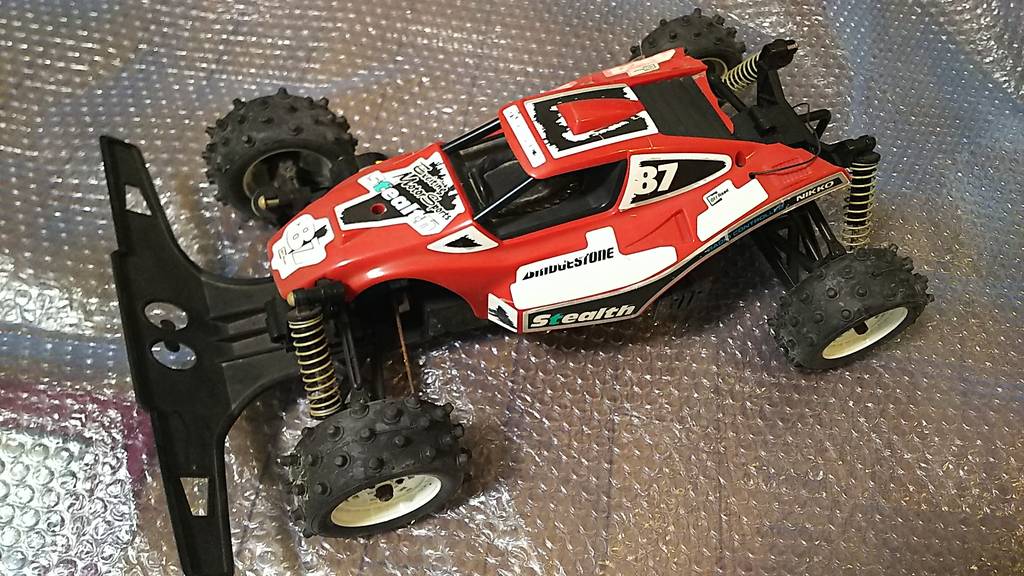 1986年【NIKKO 1/10フレームバギー4WDステルス】その1～再入手